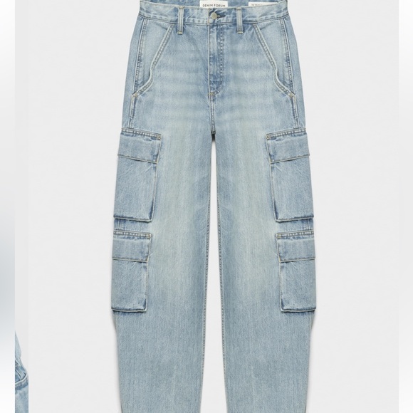 NWT ARITZIA The '90s Millie Hi-Rise Cargo Jean - Picture 6 of 11